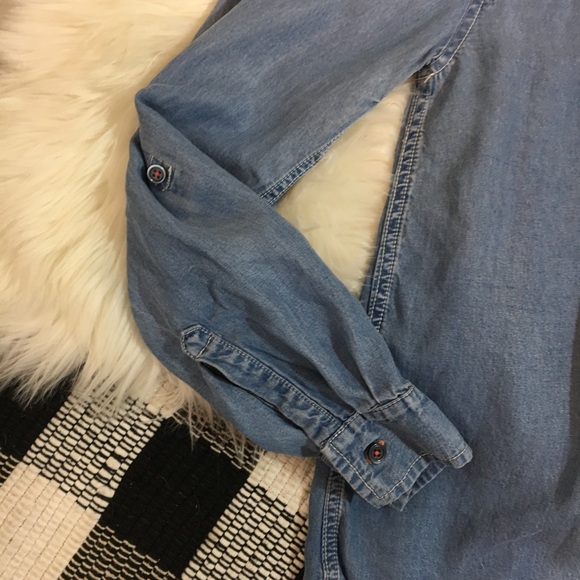 Holding horses abilene button down chambray top - Picture 5 of 7